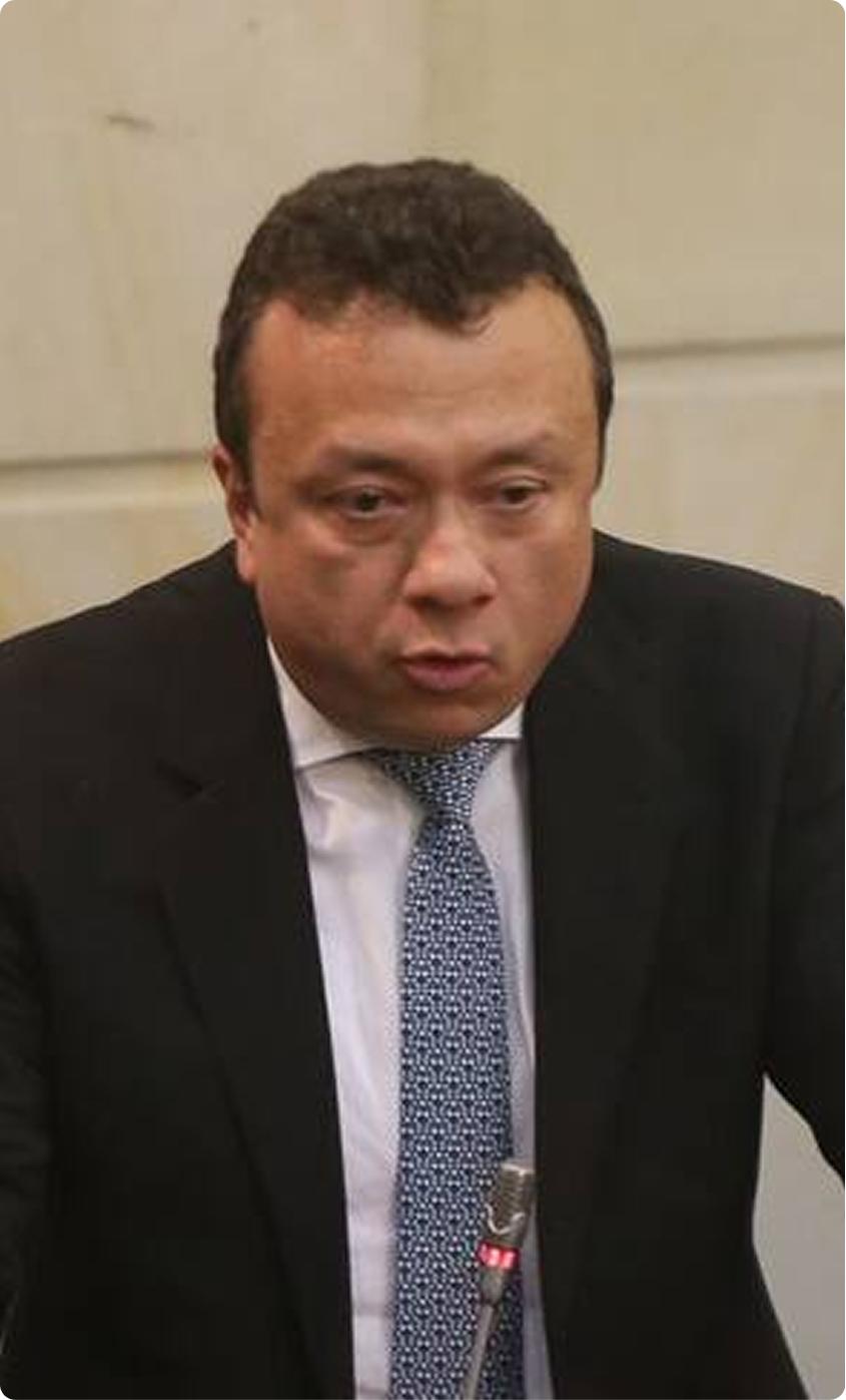 Eduardo Pulgar. Ex Senador por el Partido U.